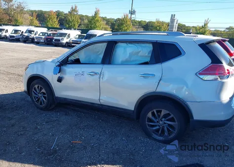 2016 Nissan Rogue Sl z USA, uszkodzony, nr VIN 5N1AT2MV3GC799693